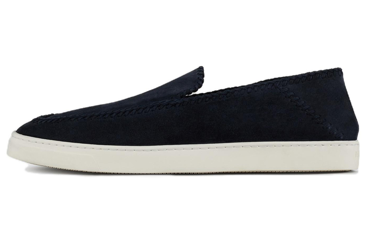 EMPORIO ARMANI Slip On Round Toe Sneakers