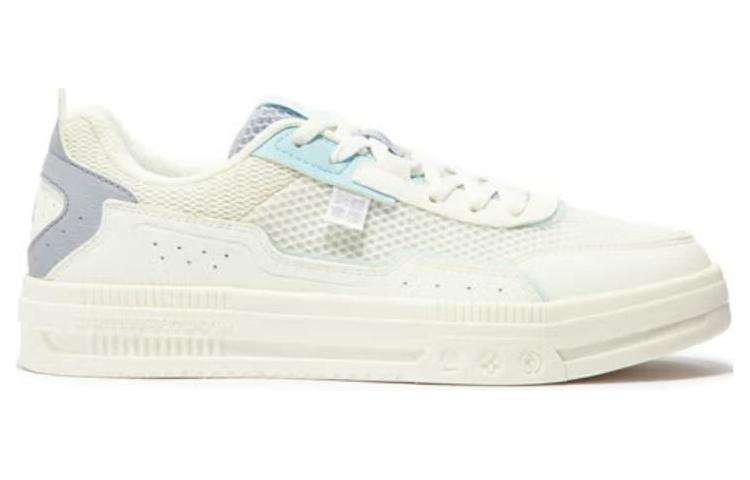 361° Cushioning Wear-Resistant Low-Top Skateboard Shoes Women's White Purple