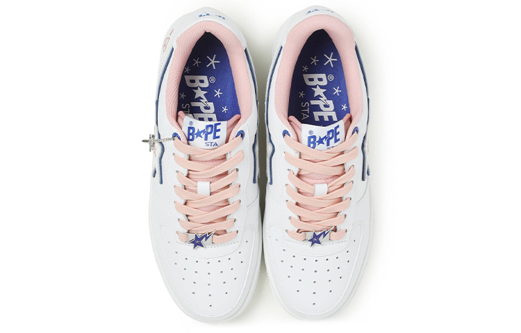 Bape A BATHING APE Bape Sta Bapy White Pink Women's купить в интернет-магазине Yoocart с быстрой доставкой по России.