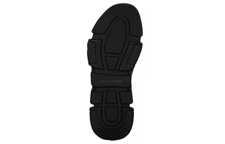 Balenciaga Speed Lace-Up Clear Sole 'Black White'