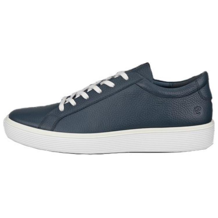 Ecco Low-Top Skateboard Shoes Men's Blue