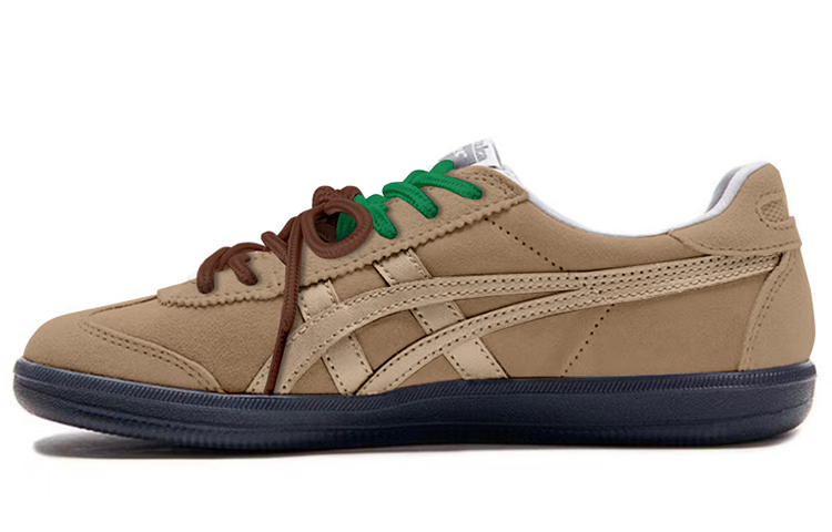 Onitsuka Tiger Tokuten Low Top Skateboard Shoes Unisex Beige Brown