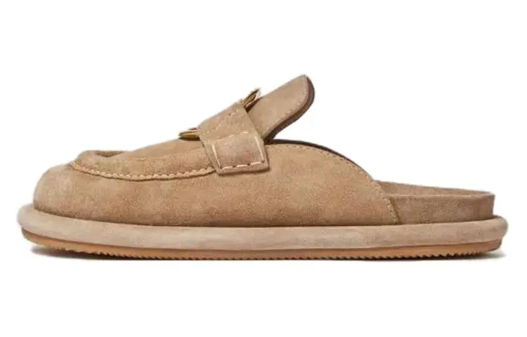 Moncler Bell Suede Mules