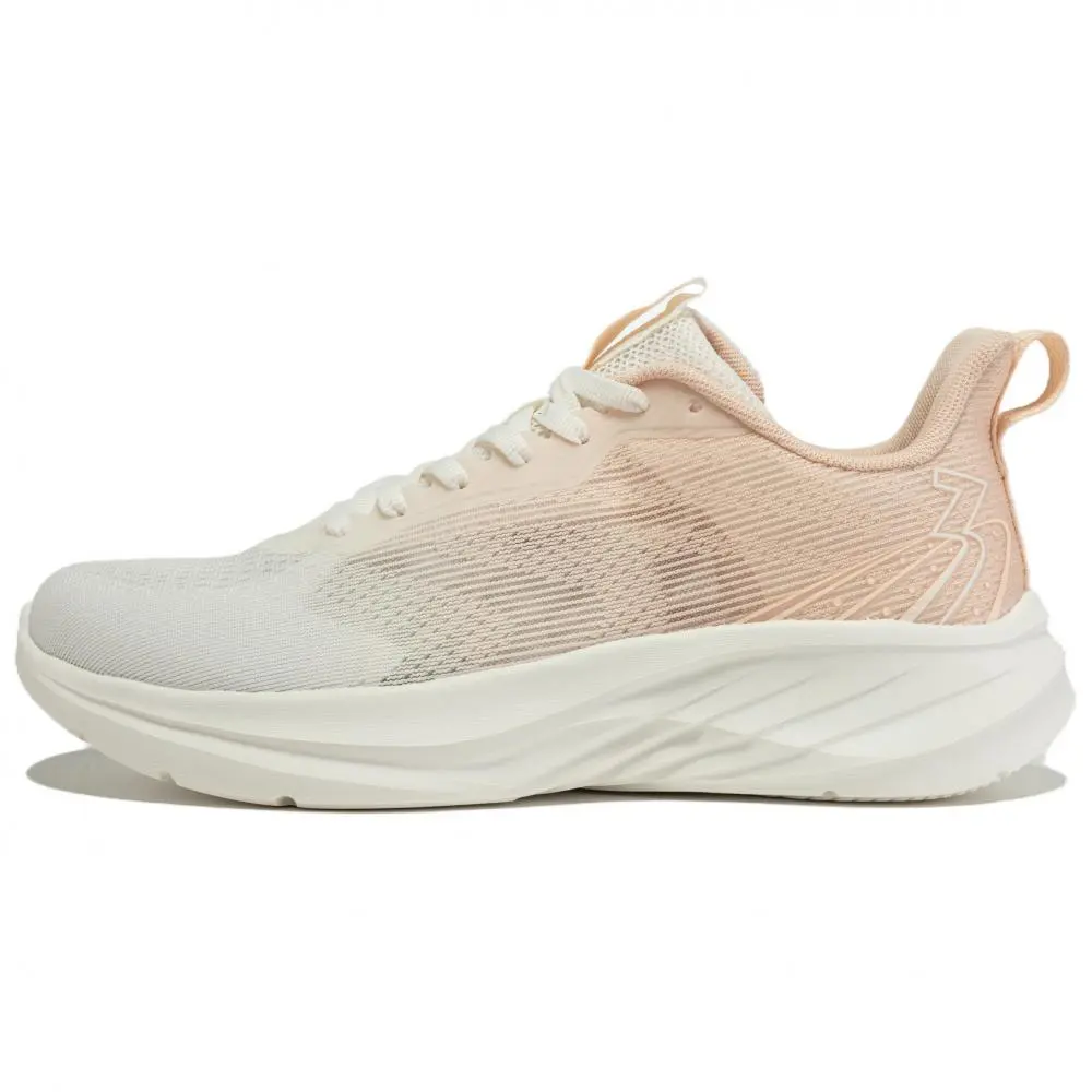 361° Lightweight Cushioning Low-Top Casual Running Shoes Women's White Pink