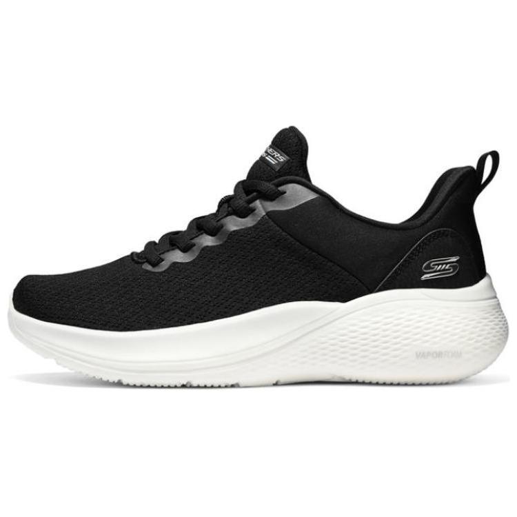 Skechers Low Top Running Shoes Women's Black White