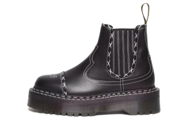 Dr.Martens 2976 Short Chelsea Boots Unisex Black