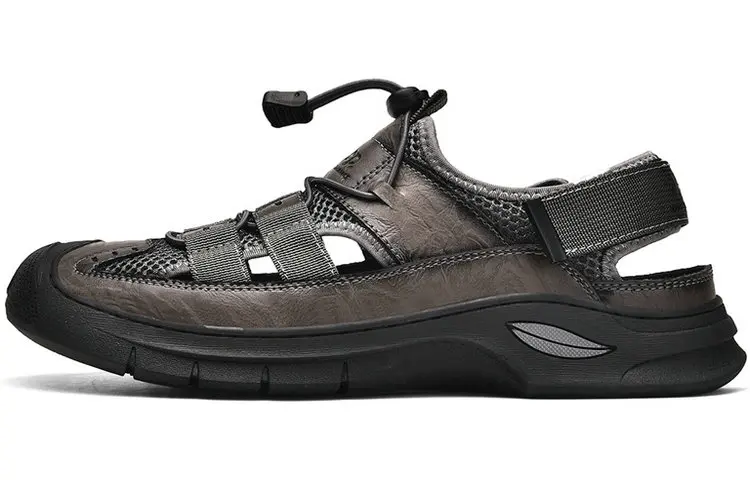 Jeep Breathable Sports Sandals Men's Gray