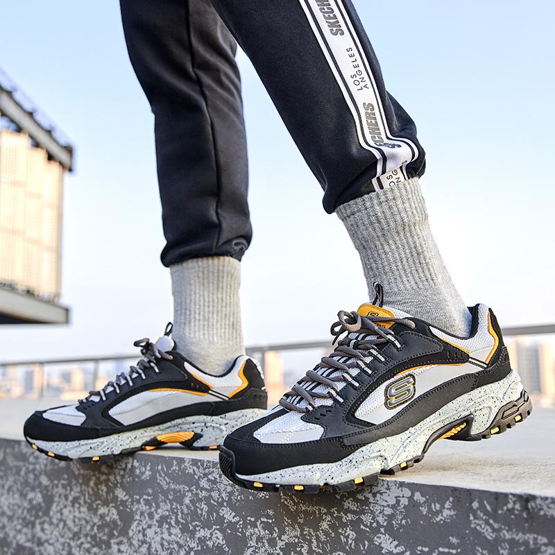 Skechers Stamina Low Running Shoes Black купить в интернет-магазине Yoocart с быстрой доставкой по России.