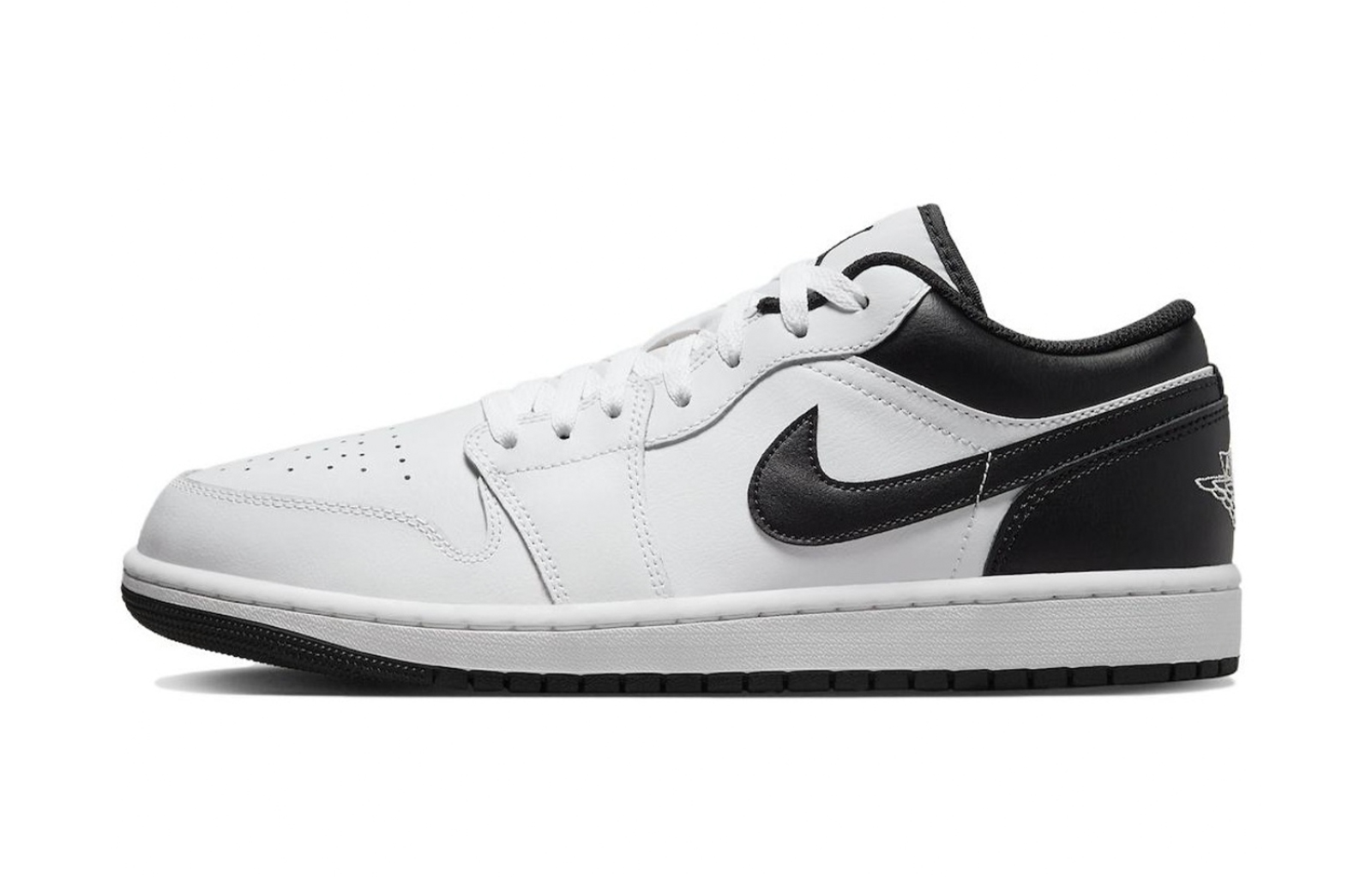 Jordan Air Jordan 1 Puppy Fragment Cushioned Slip-Resistant Low-Top Vintage Basketball Shoes Men's Black Gray