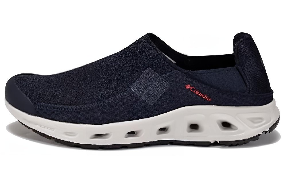 Columbia Anti-Slip Wear-Resistant Breathable Coverage Low-Top Casual Shoes Men's Black