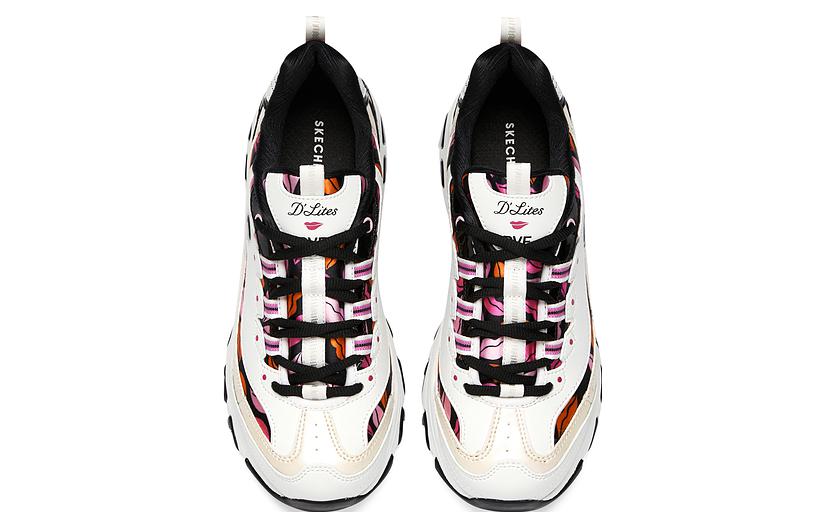 Skechers D'LITES Series Low Top Sports Casual Shoes Women's Pink купить в интернет-магазине Yoocart с быстрой доставкой по России.