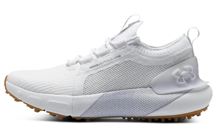 Under Armour HOVR Phantom Abrasion Resistant Low Top Golf Shoes Women's White