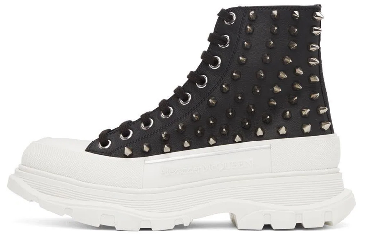 Alexander McQueen Tread Slick Platform Shoes Women's Black