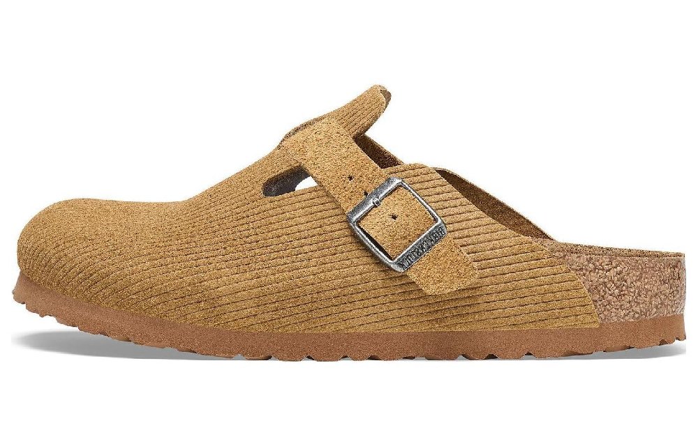 Birkenstock Boston Suede Embossed 'Butterscotch Brown'
