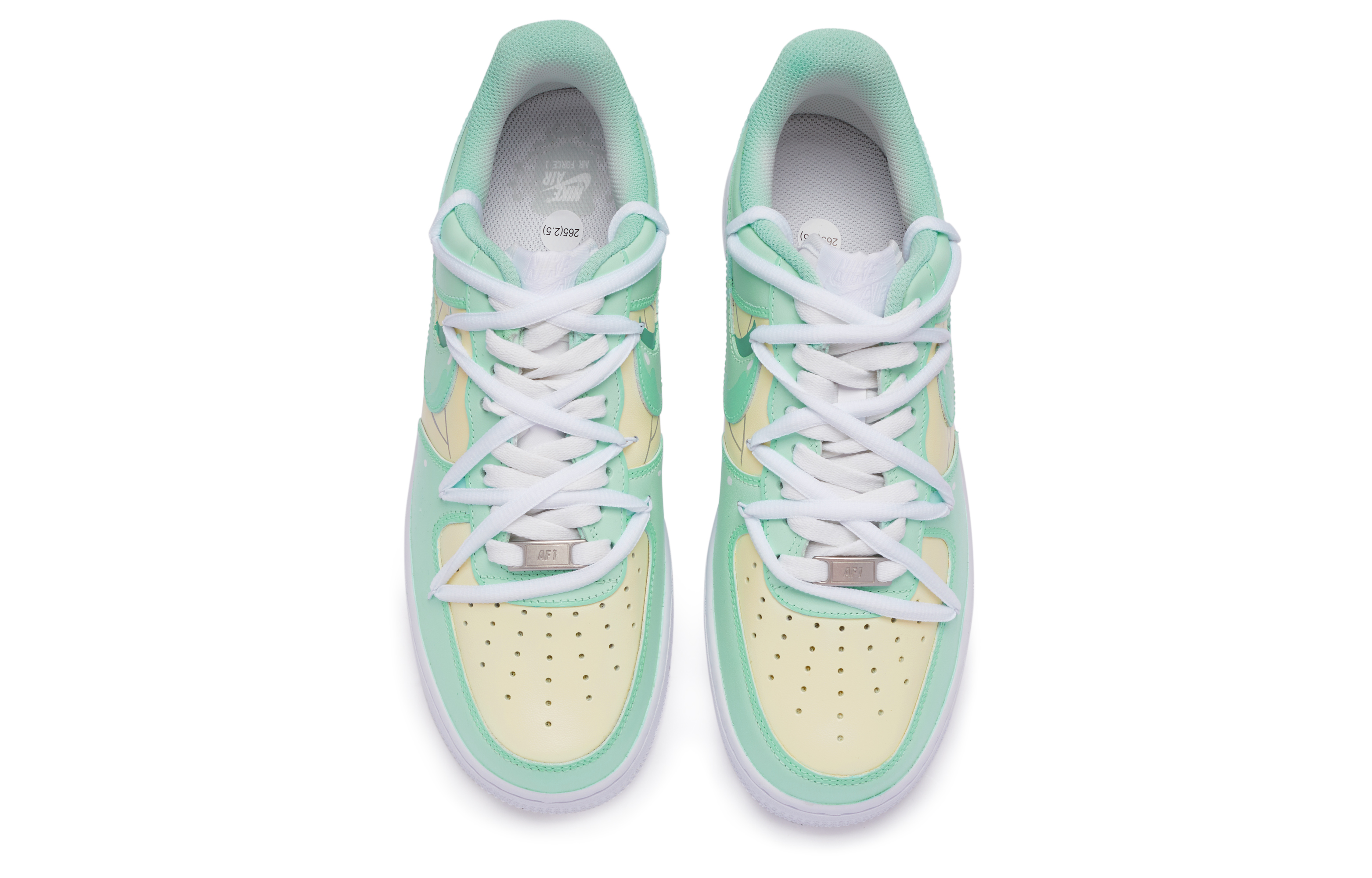 Nike Air Force 1 Low 811 Manufacturing Low Top Skateboard Shoes Men's Yellow Green White купить в интернет-магазине Yoocart с быстрой доставкой по России.