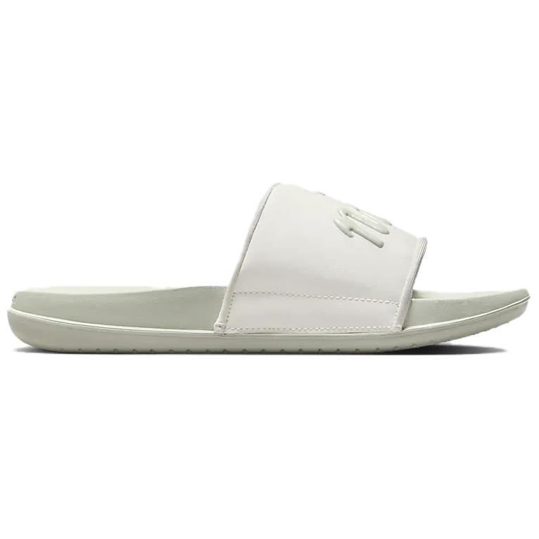 Nike Offcourt Slip Resistant Slide Slippers Women's White Silver купить в интернет-магазине Yoocart с быстрой доставкой по России.