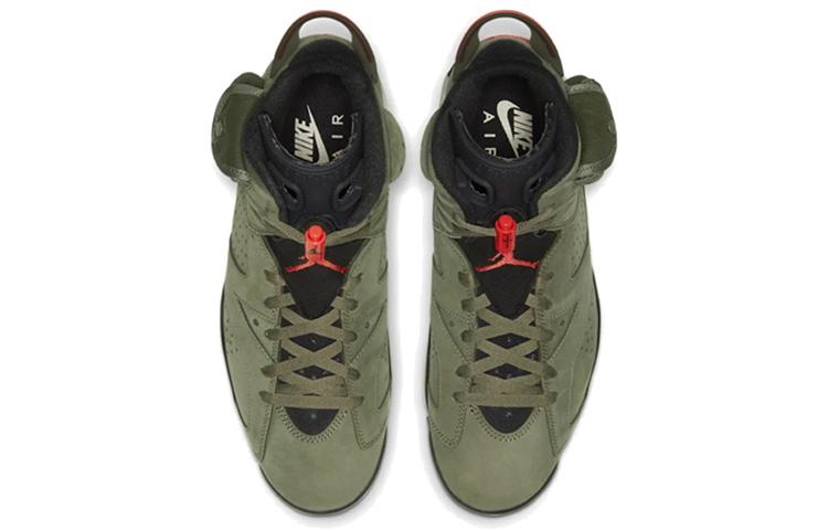 Travis Scott X Jordan 6 Retro Olive купить в интернет-магазине Yoocart с быстрой доставкой по России.
