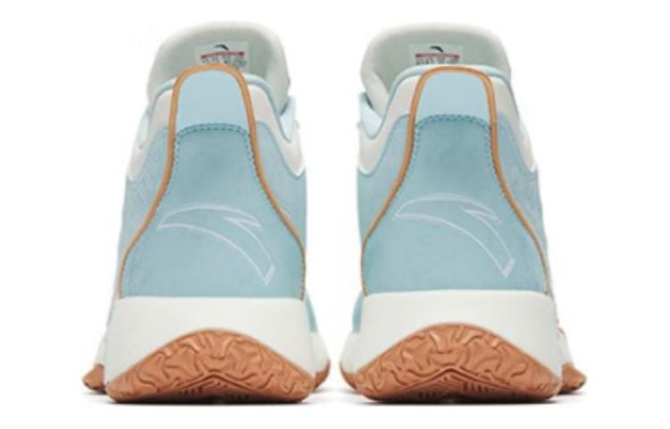 Anta SpeedRider 2nd Generation Cushioning Anti-Slip And Wear-Resistant Mid-Top Basketball Shoes Men's White Blue Pink купить в интернет-магазине Yoocart с быстрой доставкой по России.