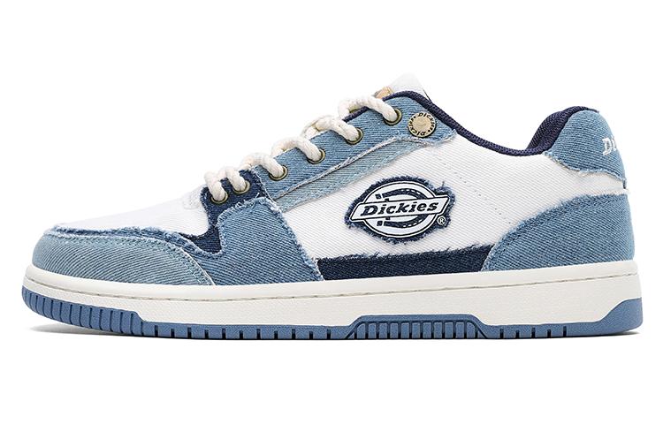 Dickies Skateboard Shoes Men Low-Top Light Blue