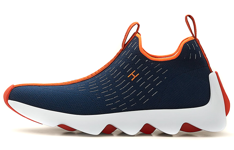 HERMES Eclair Cushioning, Slip Resistant, And Abrasion Resistant Low Top Casual Shoes Men's Marine Blue