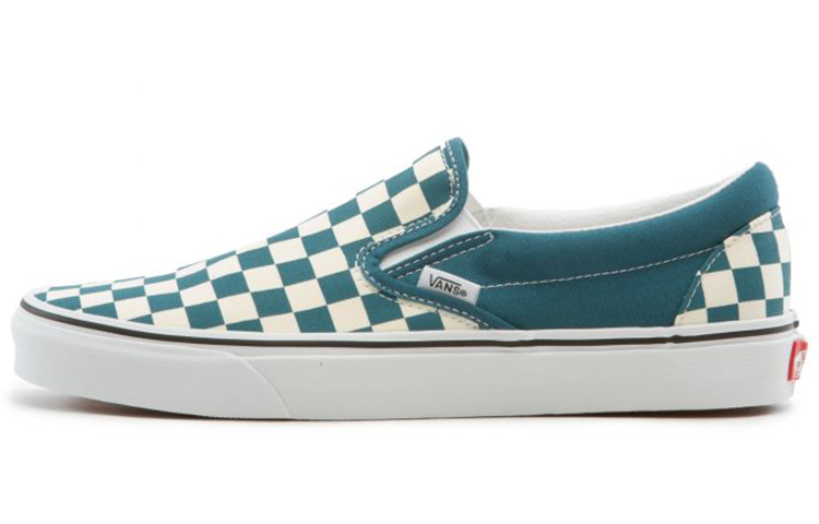 Slip On Classic Vans 'Checkerboard Blue Coral'