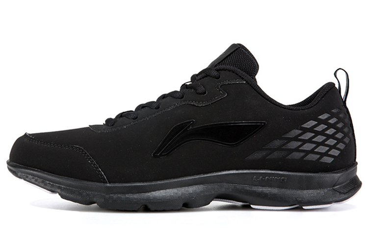 LiNing Low-Top Running Shoes Unisex Black