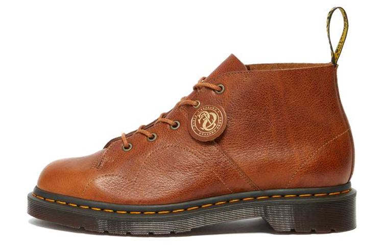 Dr. Martens Unisex Church Buckingham Martin Boots Brown