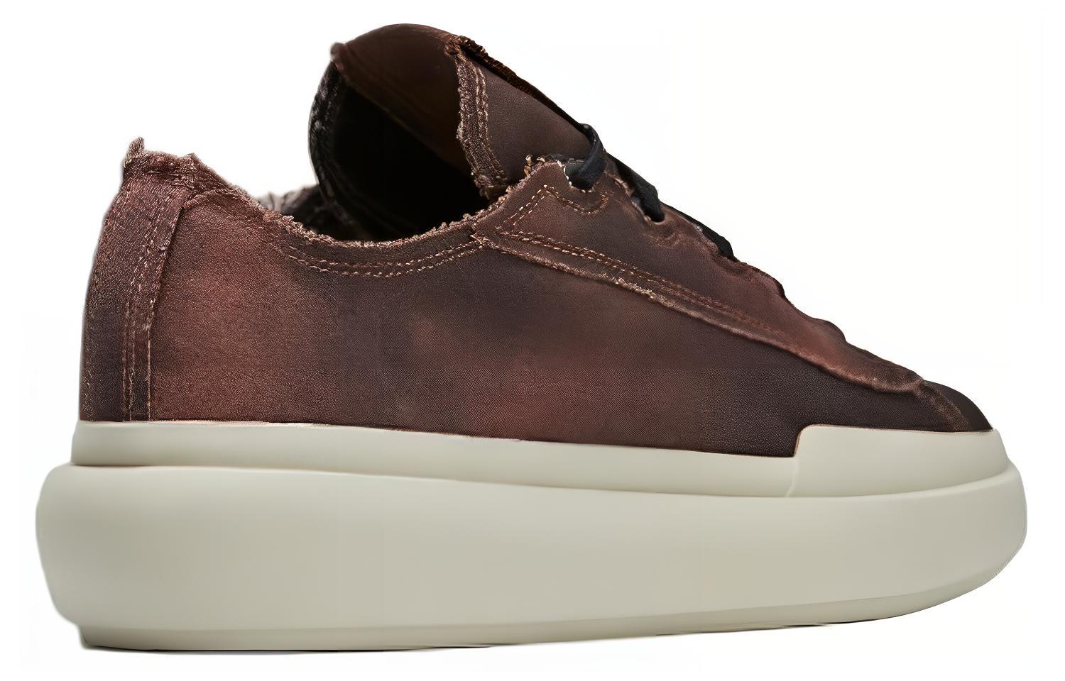 Y-3 Nizza Low-Top Skateboard Shoes Unisex Brown