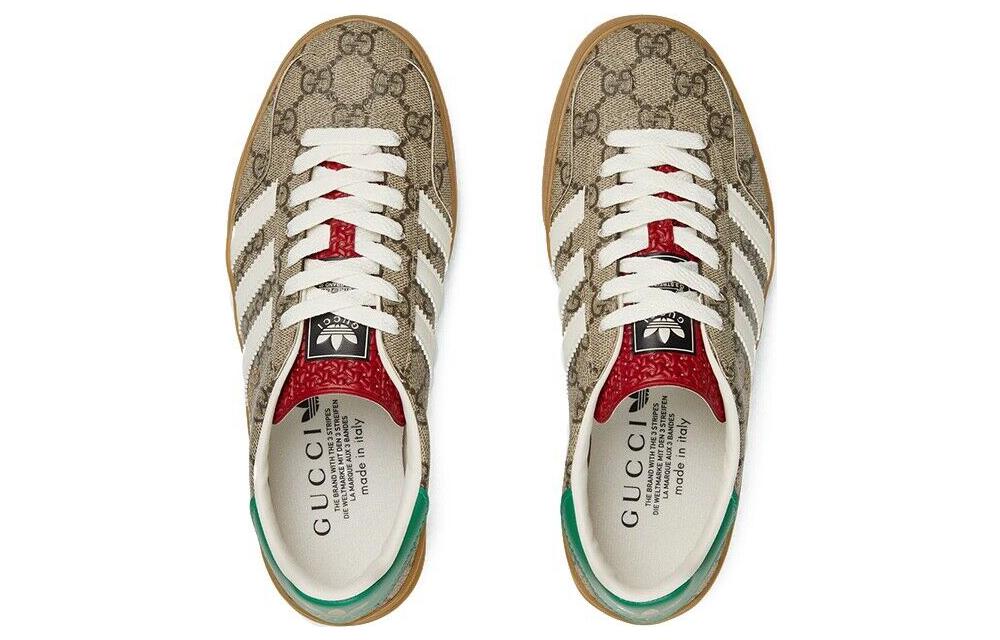 Adidas GUCCI X Women's Gazelle 'Beige GG Monogram' купить в интернет-магазине Yoocart с быстрой доставкой по России.