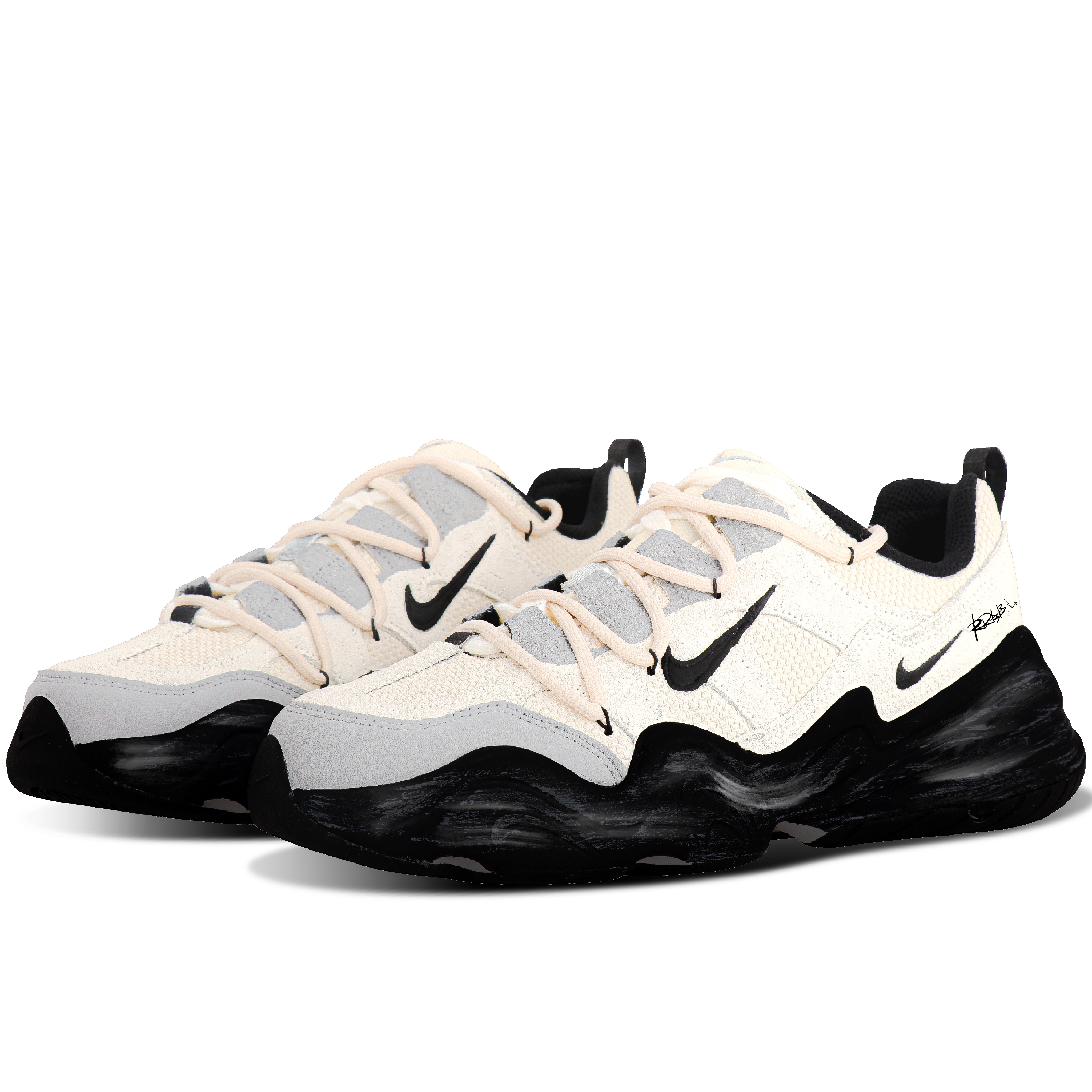 Nike Tech Hera Abrasion Resistant Breathable Low Top Casual Shoes Unisex Beige купить в интернет-магазине Yoocart с быстрой доставкой по России.