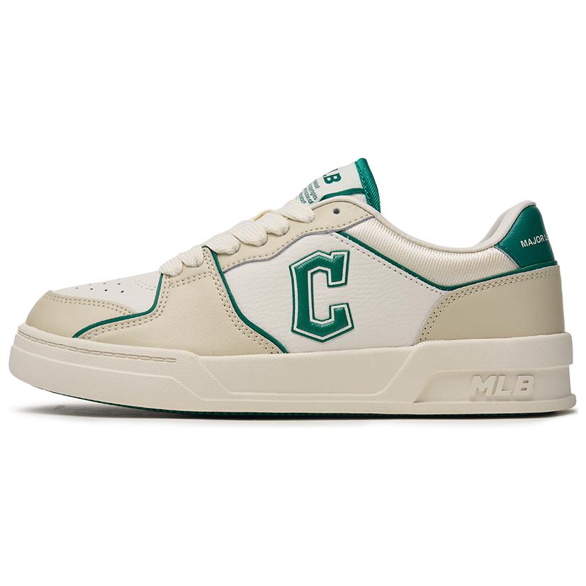 MLB Hofer Cleveland Indians Anti-Slip Wear-Resistant Low-Top Skateboard Shoes Unisex Gray