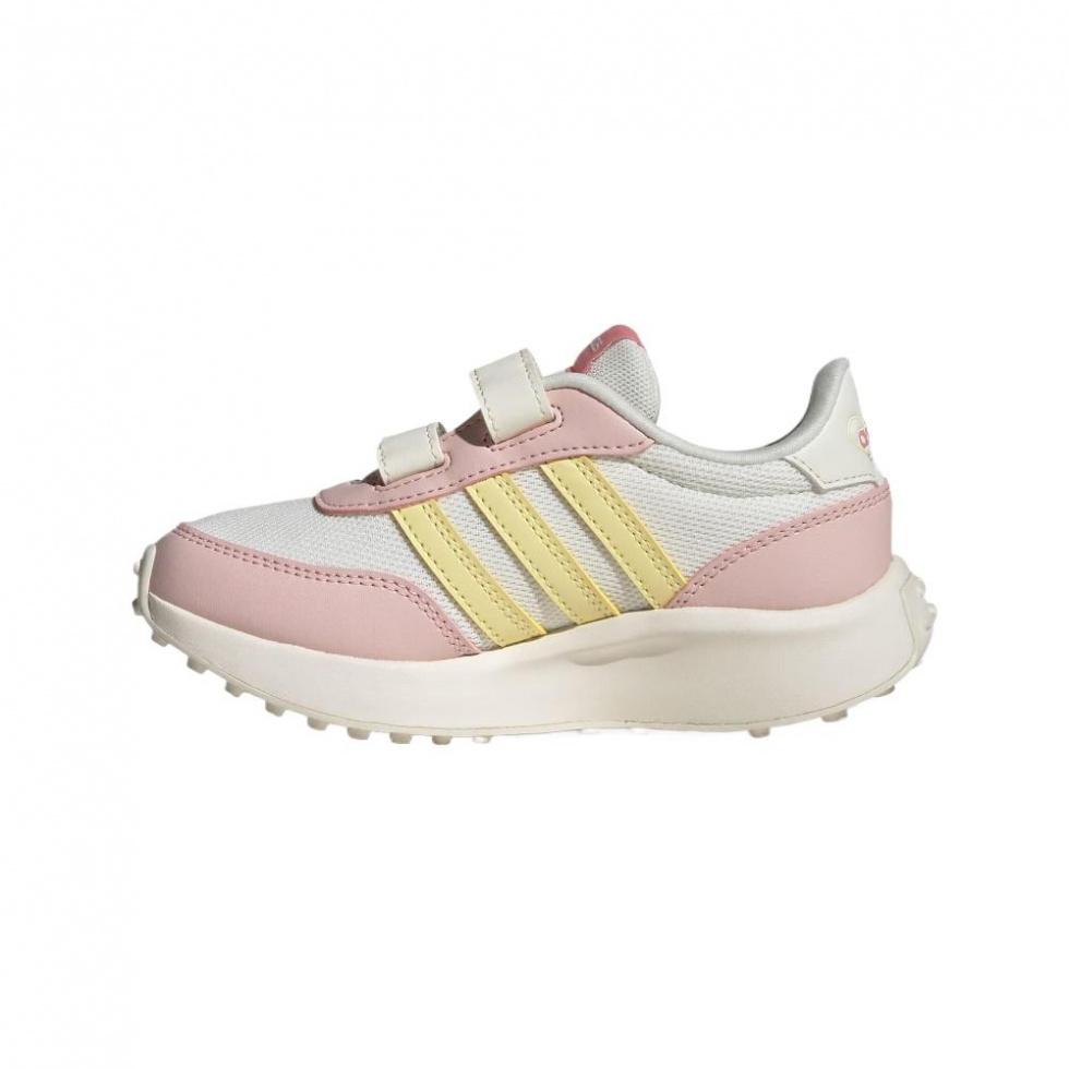 Adidas Abrasion Resistant Low Top Kids Lifestyle Shoes Pink Kids'