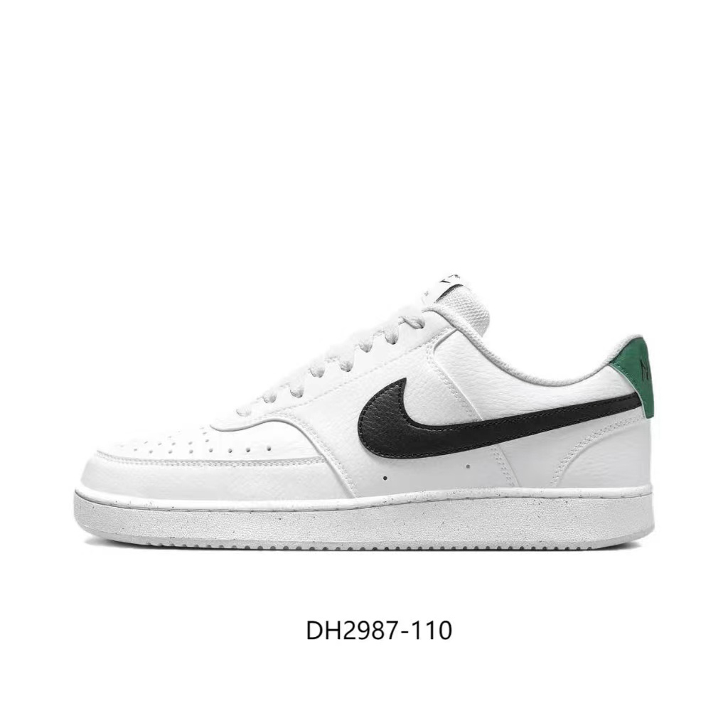 Nike Court Vision 1 Wear resistant And Lightweight Low Top Skateboard Shoes Men's Black White купить в интернет-магазине Yoocart с быстрой доставкой по России.