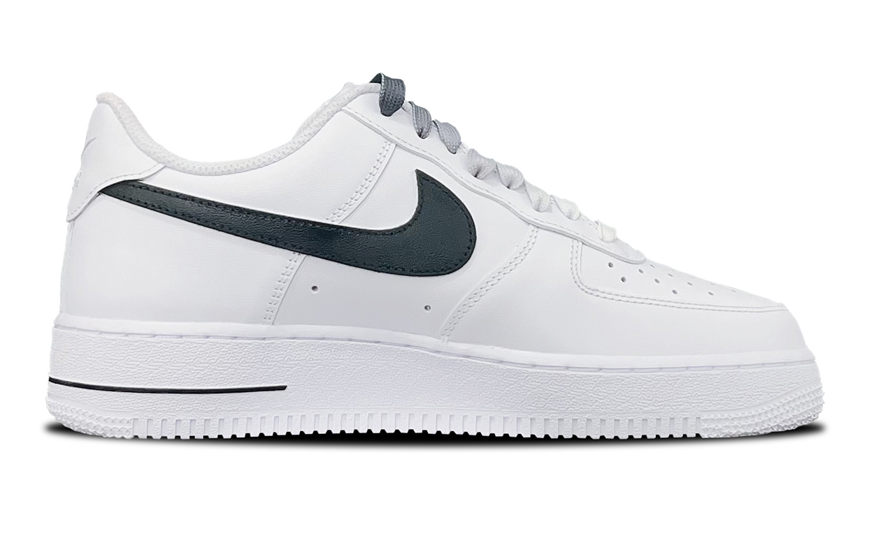 Nike Air Force 1 Abrasion Resistant Balance Low top Skateboard Shoes Unisex White