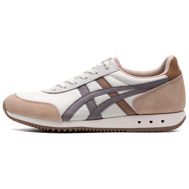 Onitsuka Tiger New York Casual Shoes Unisex Low-Top Ecru/Purple Gray