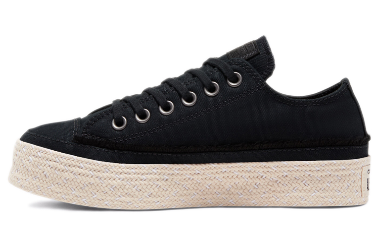 Converse Chuck Taylor All Star Espadrille Low 'Trail To Cove   Black' Women's
