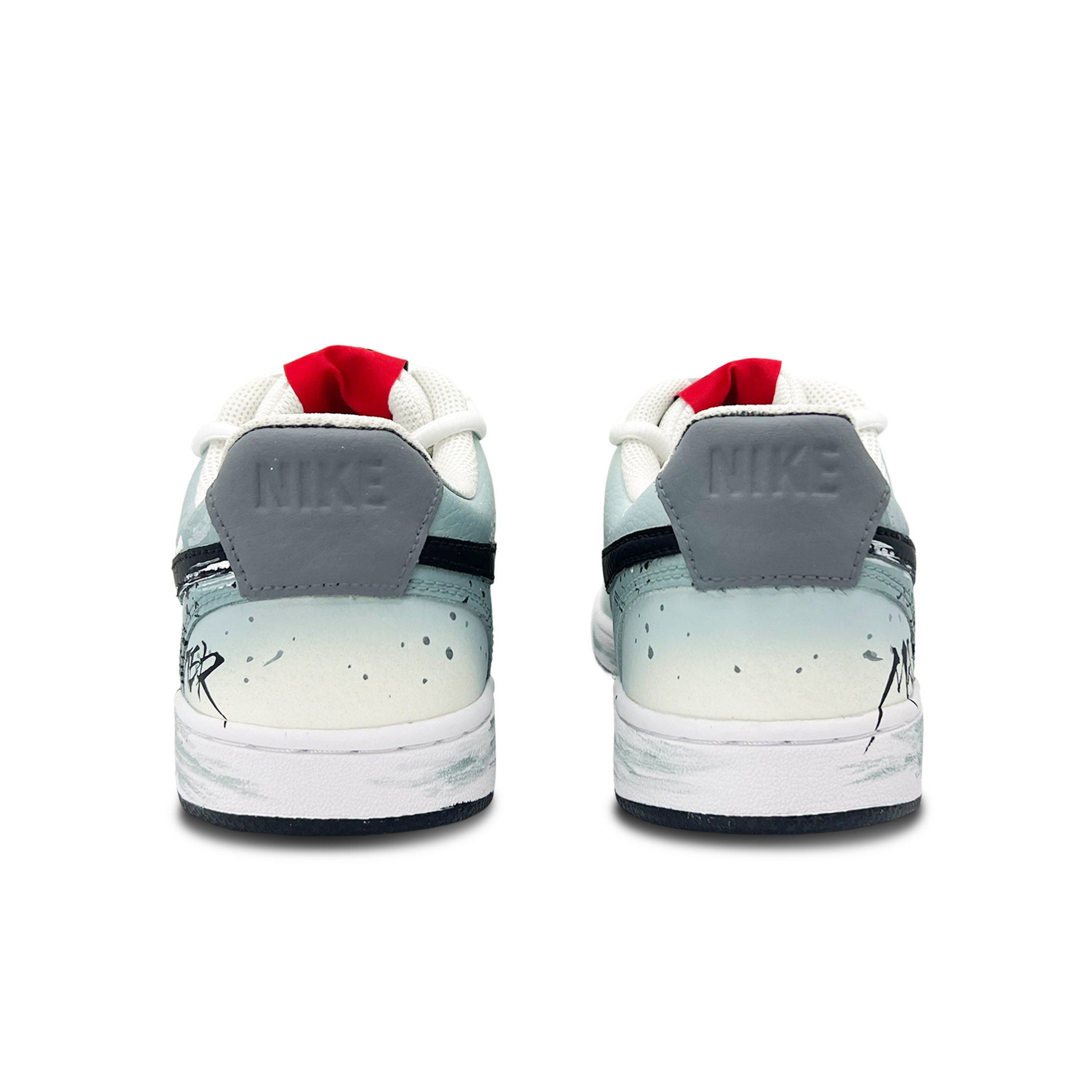 Nike Court Vision 1 Cloud Coverage Low top Skateboard Shoes Men's Light Gray Blue купить в интернет-магазине Yoocart с быстрой доставкой по России.