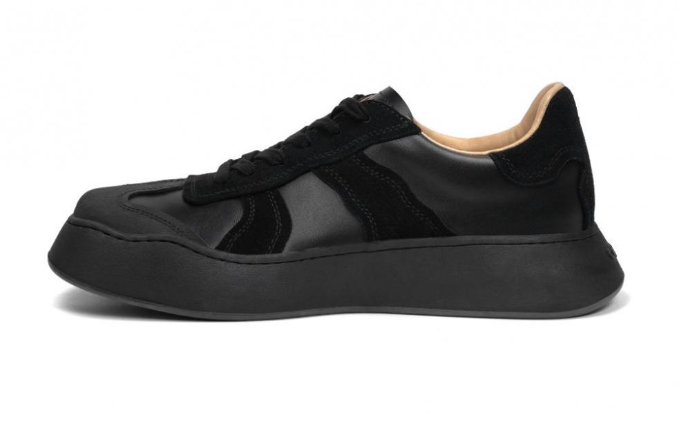 CROOKED CARD Skateboard Shoes Unisex Low-Top Brown/Black