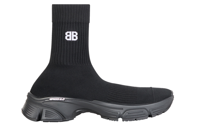 Balenciaga Speed 3.0 Monocolor Sneakers 'Recycled Black'
