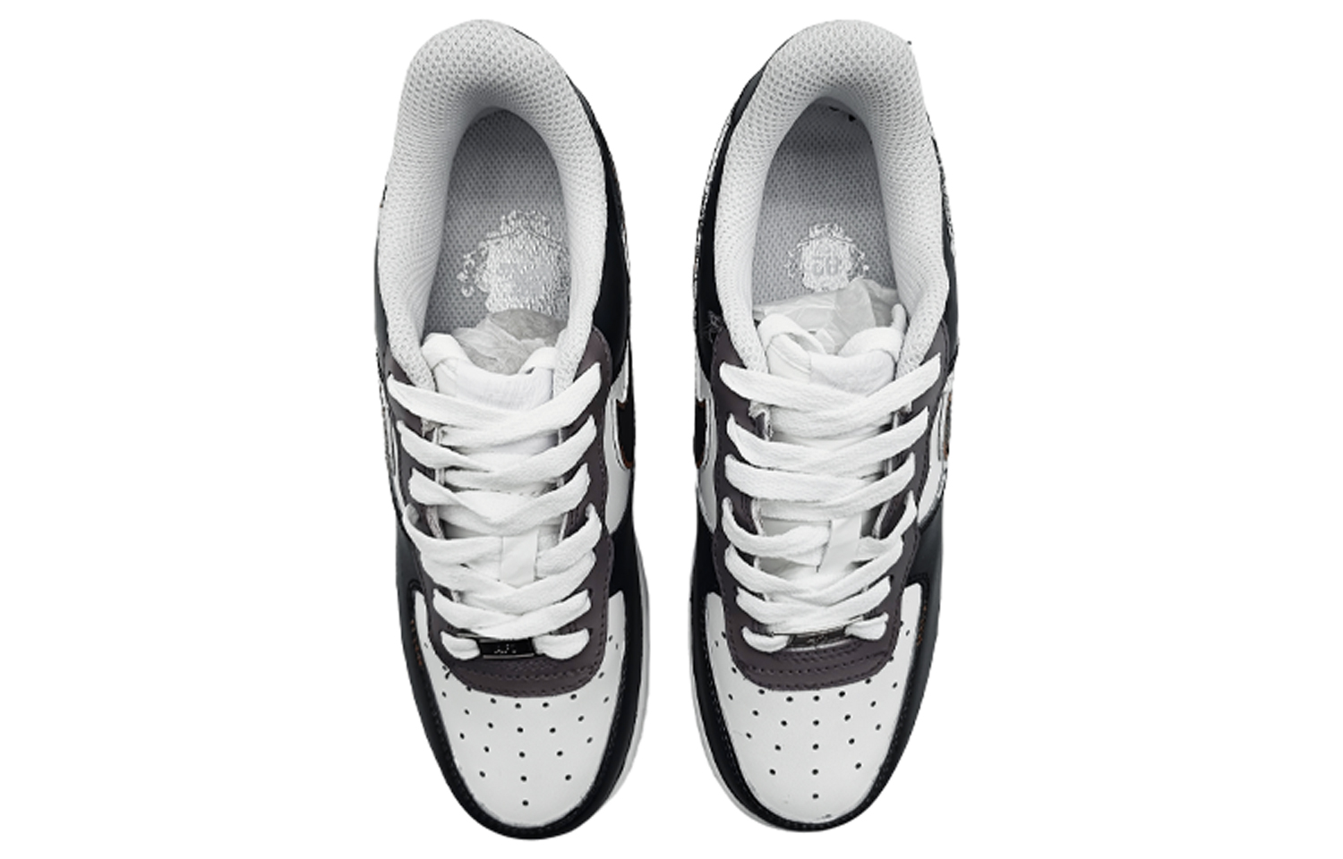 Nike Air Force 1 07 Anti-Slip Wear-Resistant Low-Top Skateboard Shoes Men's Blue Gray купить в интернет-магазине Yoocart с быстрой доставкой по России.