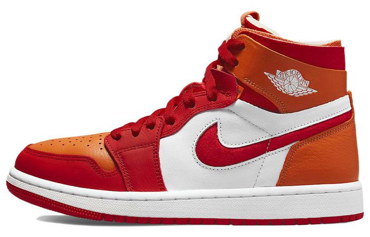 JORDAN 1 High Zoom Air Cmft Fire Red Hot Curry Women's