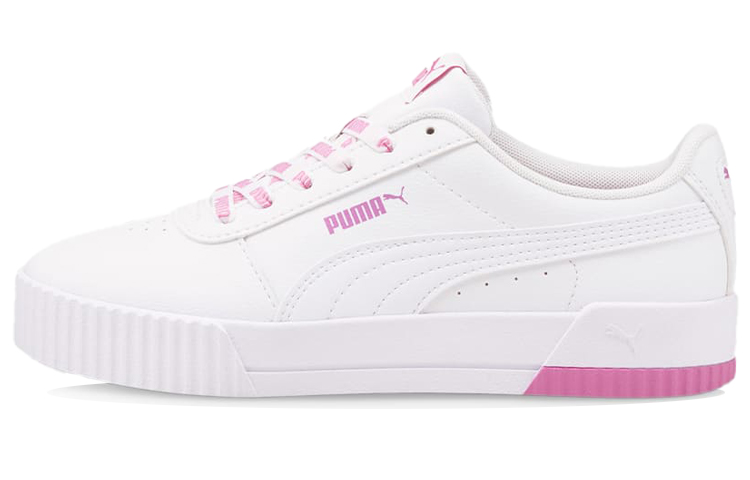 PUMA Carina Logomania Kadin Sneakers White/Red/Pink Women's