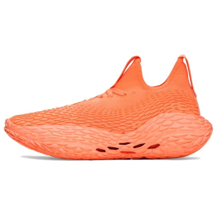Under Armour FUTR X ELITE Supportive And Elastic Low Top Basketball Shoes Unisex Orange