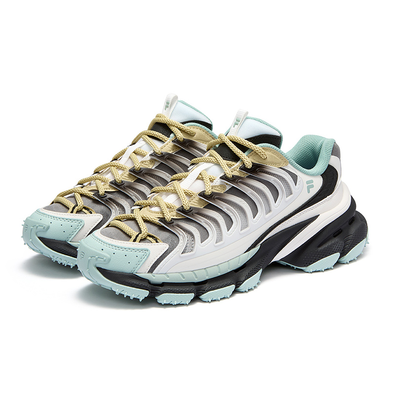 FILA FUSION BRACKET Starship Shoes Low Top Casual Shoes Women's White Gray купить в интернет-магазине Yoocart с быстрой доставкой по России.