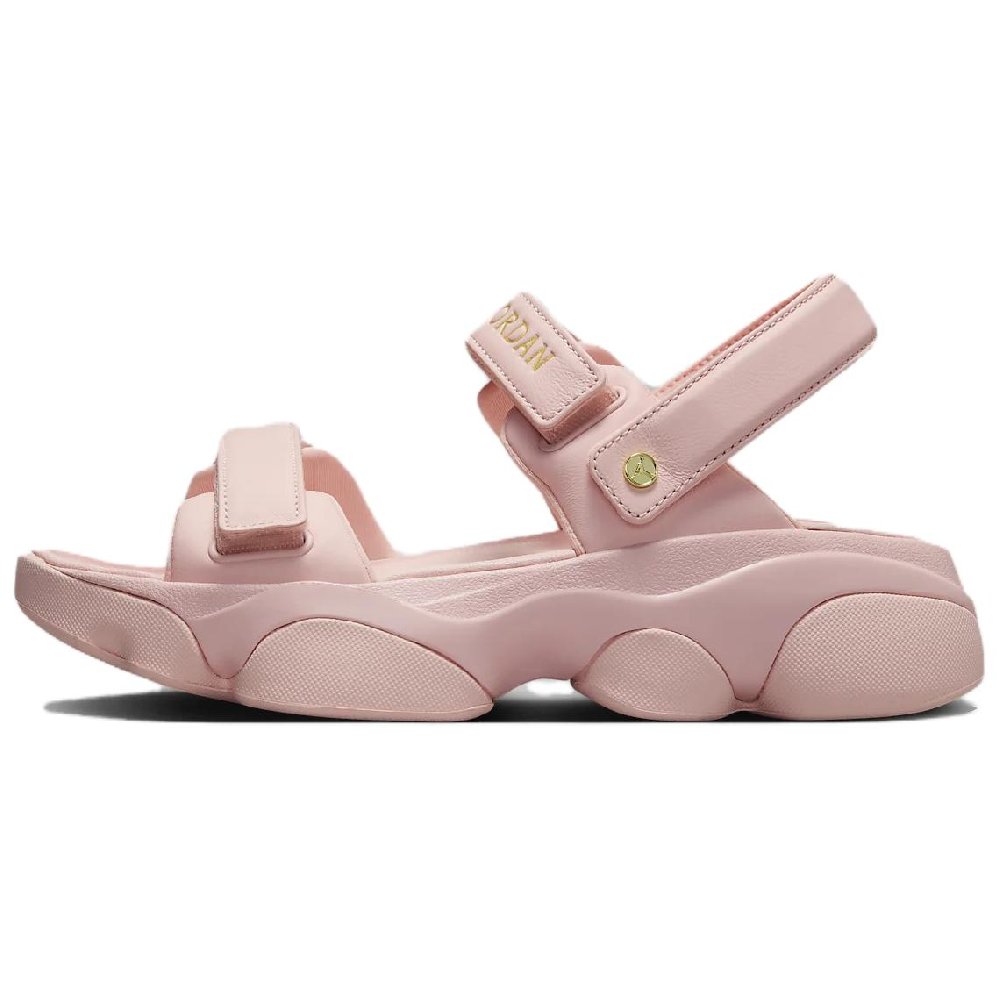JORDAN Пляжные сандалии Legendary Pink/Metal Gold Женские