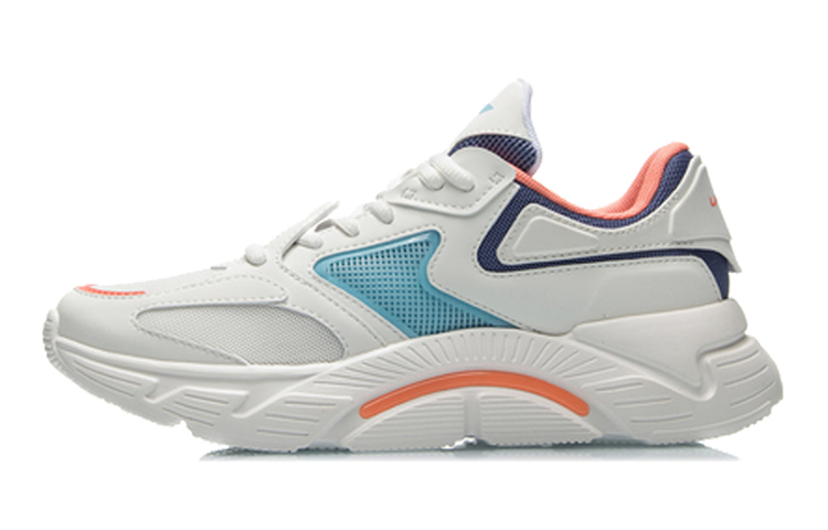 LINING Running Shoes Women's Low-Top Mist White