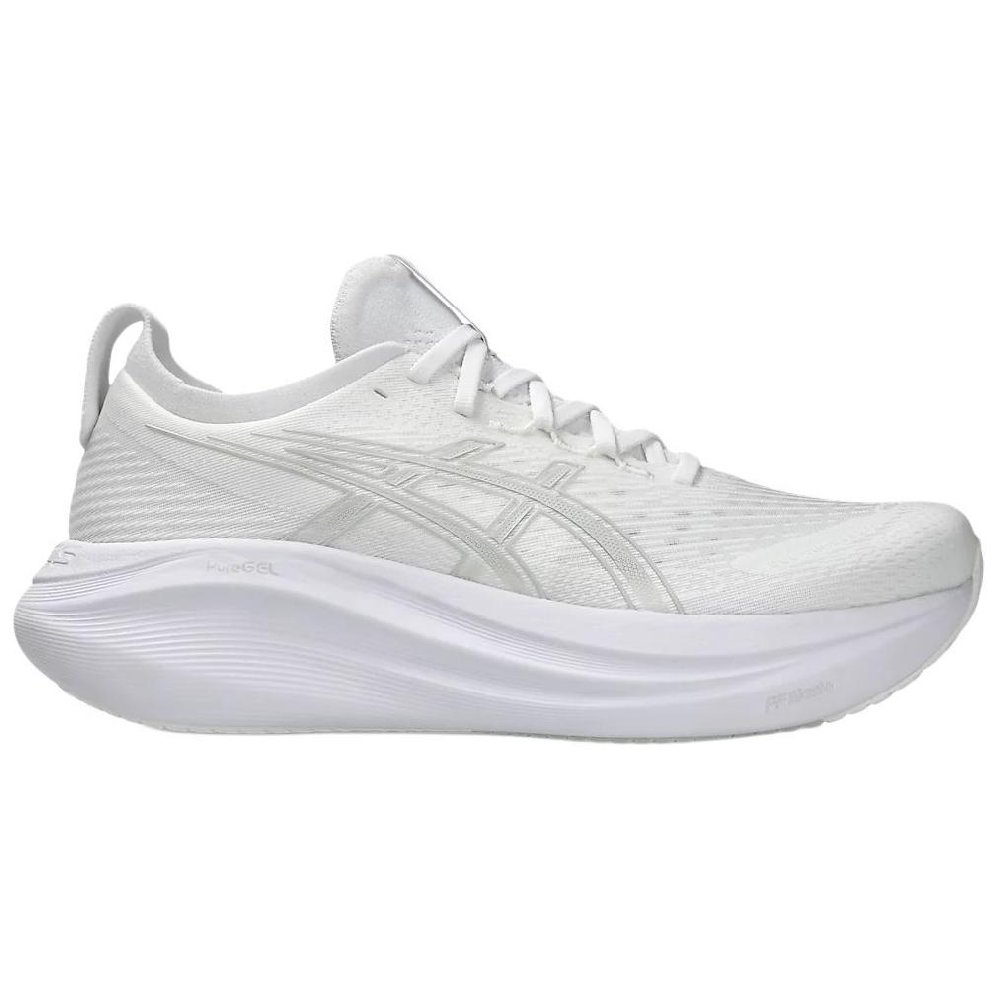 Asics Gel Nimbus 27 White Glacier Grey