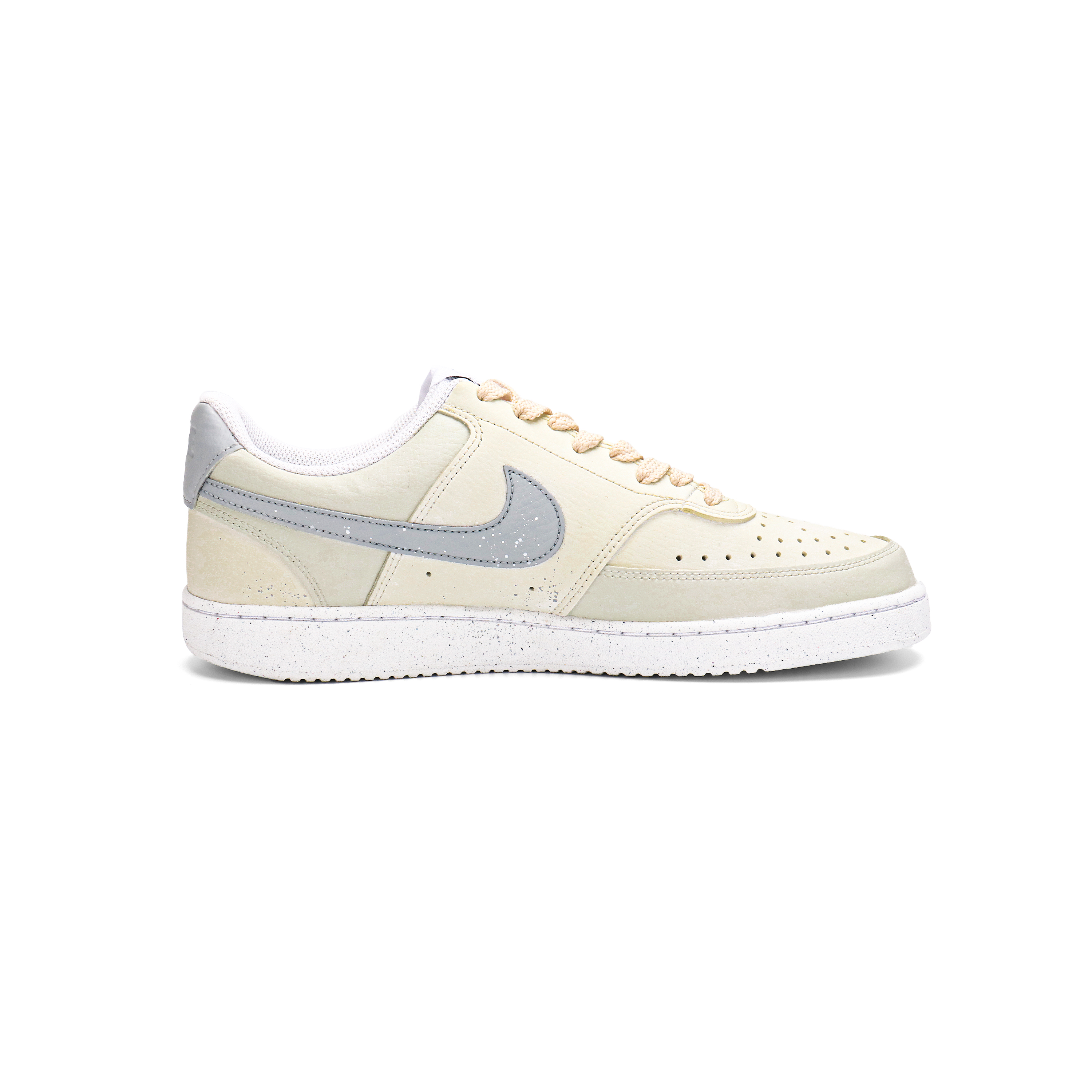 Nike Court Vision 1 Auspicious Bamboo Grace Coverage  Abrasion Resistant Lightweight Low top Skateboard Shoes Unisex