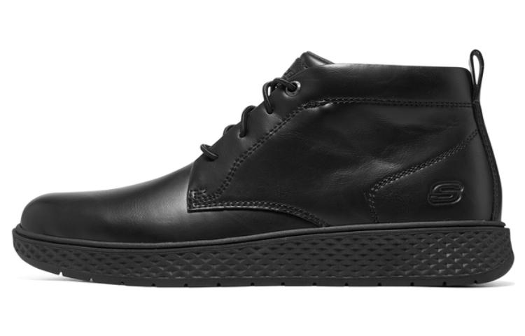 Skechers BURKETT Men's Casual Shoes Men's Black