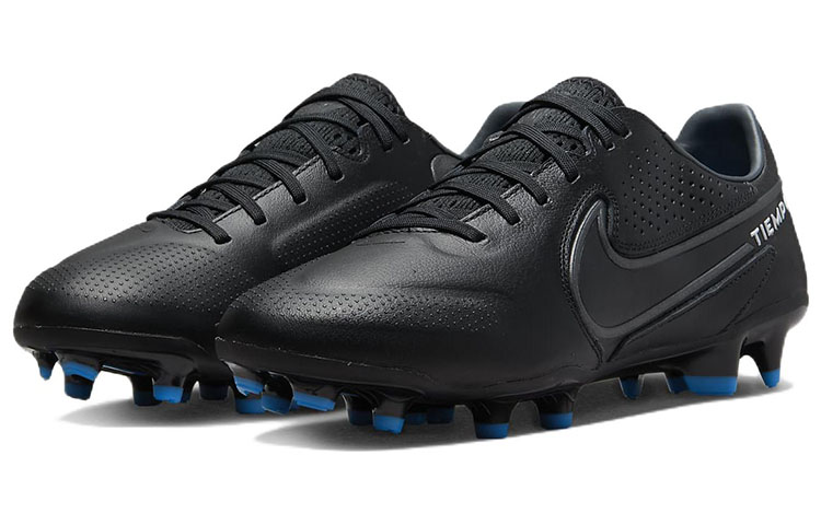 Nike Tiempo Legend 9 Pro Fg Black Dark Smoke Grey купить в интернет-магазине Yoocart с быстрой доставкой по России.